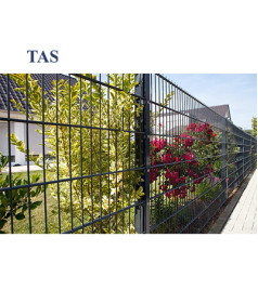 Секция ограждения "Стандарт" 2D Ø-54, ШВ — 2500*1030, RAL 6005